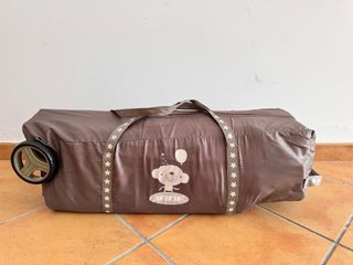 Cuna viaje bebé 2 alturas
