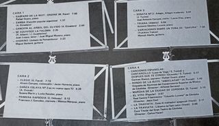 2 Discos Música en el Palacio de Viana LP