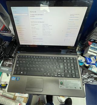 Portatil ACER i5 2430M 8Gb SSD 240Gb