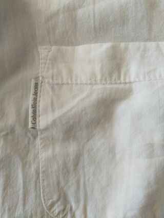 Camisa algodón Calvin Klein Jeans
