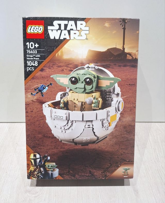 Guerre stellari LEGO 75403  Grogu con passeggino Hover