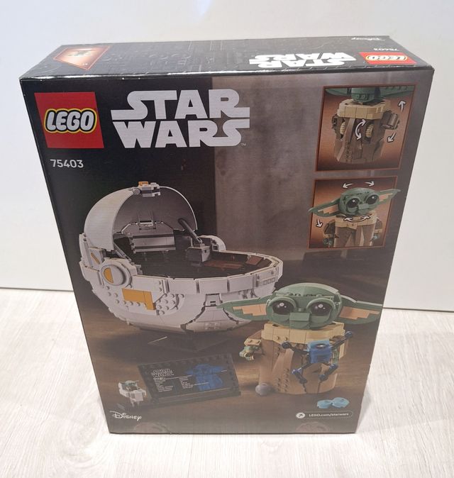 Guerre stellari LEGO 75403  Grogu con passeggino Hover