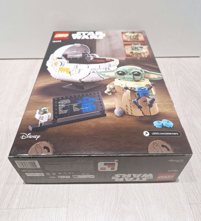 Guerre stellari LEGO 75403  Grogu con passeggino Hover