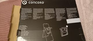 Trona plegable concord