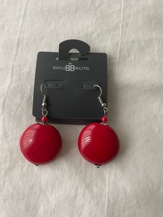 Pendientes Bijou Brigitte rojos