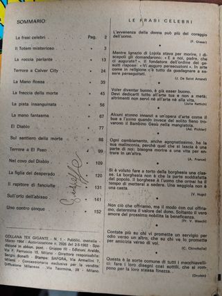 Fumetto Tex la mano rossa