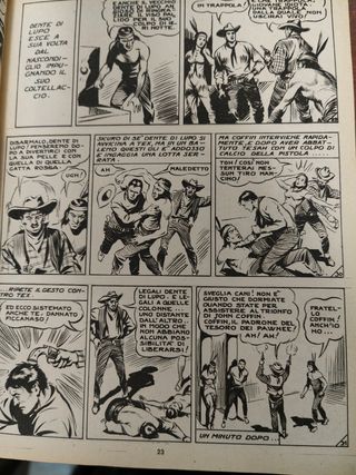 Fumetto Tex la mano rossa