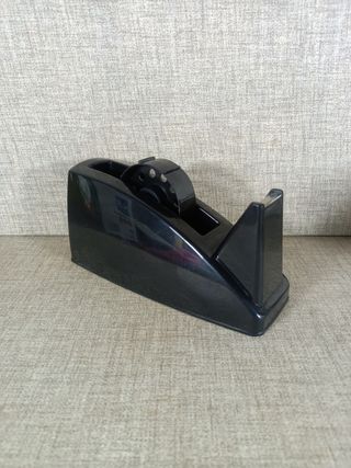 Portarrollos cinta adhesiva negro