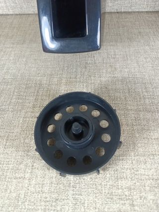 Portarrollos cinta adhesiva negro