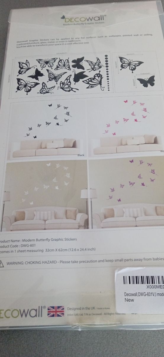 Decorazione adesiva da parete e mobili