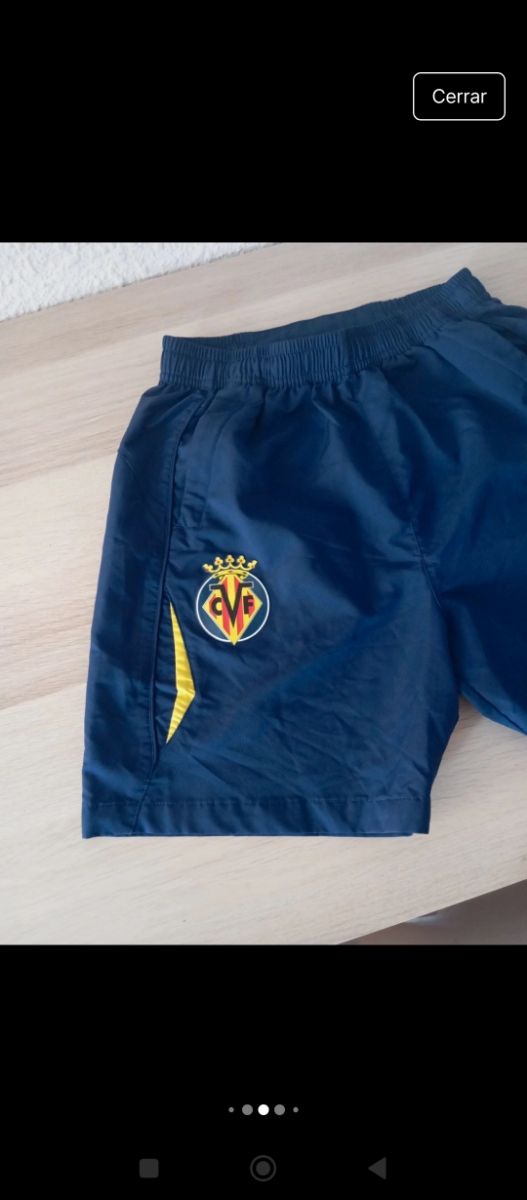 Pantalón corto Villarreal CF 2012