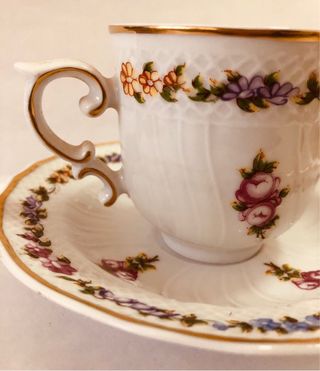 Tazzina caffè vintage -1960 Hollohaza 1777 Hungary per LAVAZZA