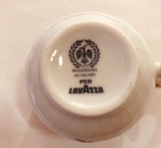 Tazzina caffè vintage -1960 Hollohaza 1777 Hungary per LAVAZZA