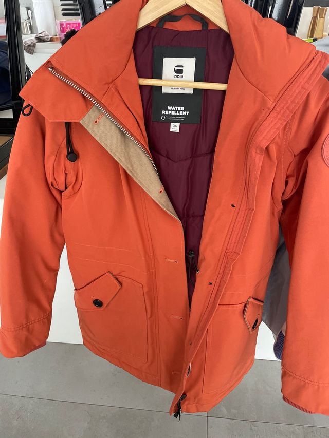 Chaqueta G-Star Raw mujer XS naranja
