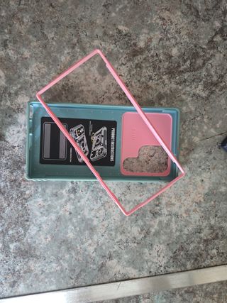 Funda Samsung S24 Ultra - Rosa y Verde