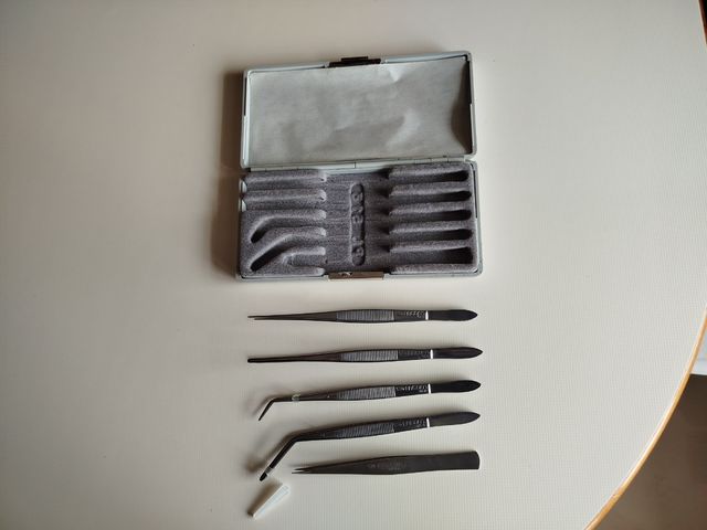 Juego pinzas precisión FACOM