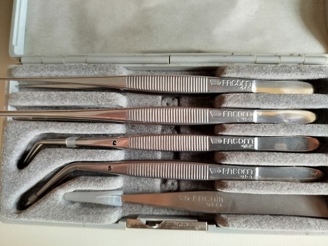 Juego pinzas precisión FACOM