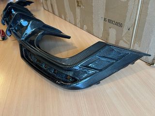 Difusor trasero fibra de carbono para Audi A5