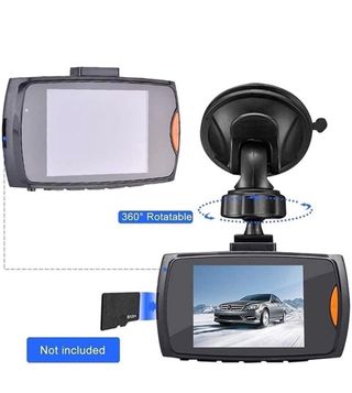 Coche DVR Dash Camera Vista Trasera Dual Lente Video Recorder 108 0P HD 2.7" Registro de Bucle Night Vision GSensor Dash CAM Registrador 