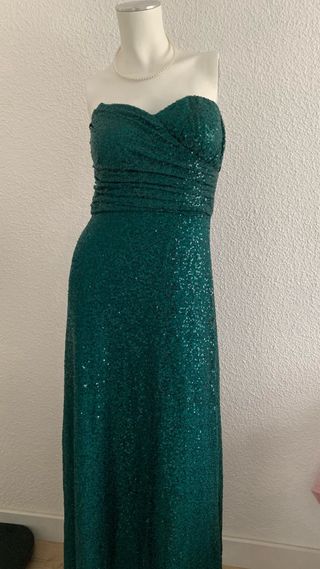 Vestido graduacion fiesta talla M/robe