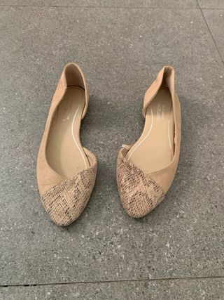 Manoletina sandalia talla 36 mujer