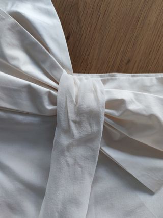 Top seda blanco - sin usar