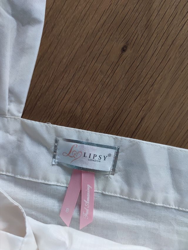 Top seda blanco - sin usar