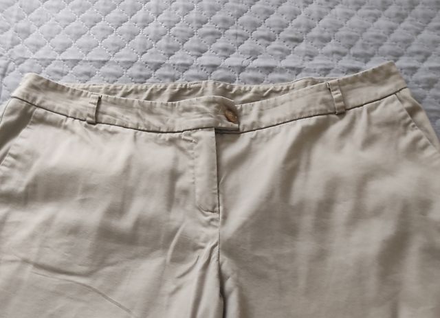 Pantaloni donna taglia 54 Beige