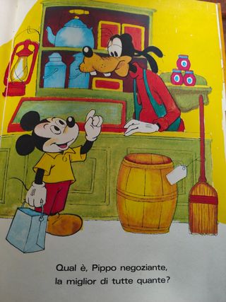 Libretto imparo a leggere con Topolino Walt Disney