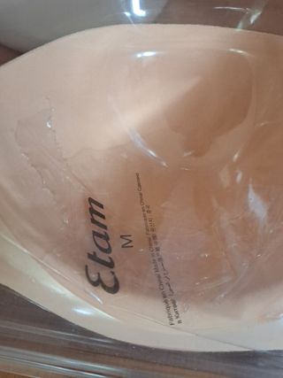 Sujetador invisible beige - sin tirantes