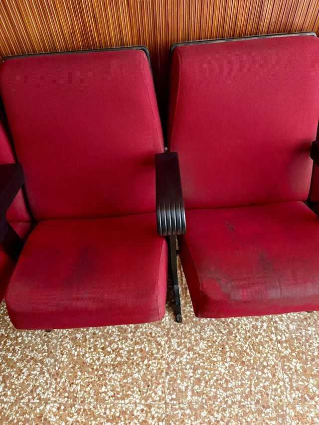 6 Asientos cine vintage