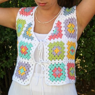 Chaleco crochet 