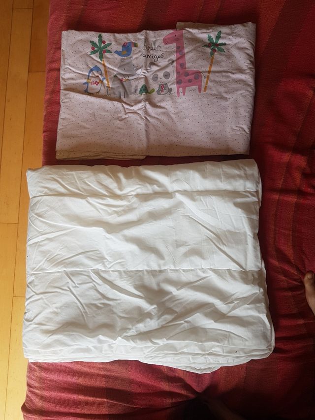 Nórdico cuna infantil - 2 piezas