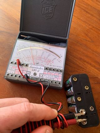 Polímetro vintage ICE Supertester 680 G