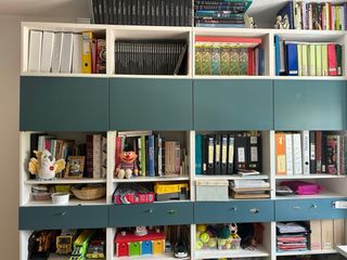 Armarios BESTA IKEA turquesa (4)