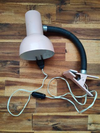 Flexo vintage rosa pinza