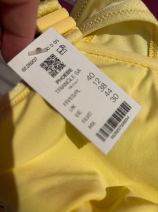 Bikini ETAM Amarillo - Talle 40