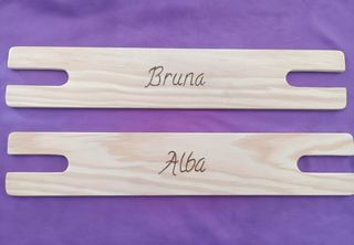 Personalizado madera trona Ikea pies