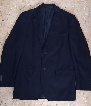 Chaqueta traje Zara negra - Talla L
