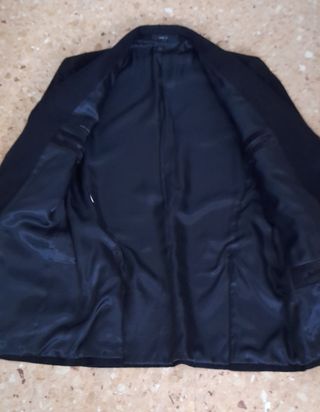 Chaqueta traje Zara negra - Talla L