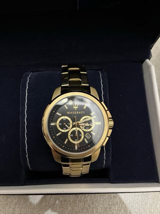 Reloj Maserati Cronógrafo Dorado