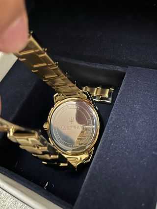 Reloj Maserati Cronógrafo Dorado