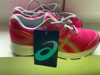 Zapatillas Asics Contend rosa fucsia .