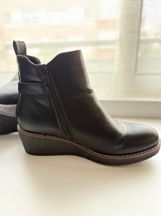 Botines cremallera plataforma nuevos