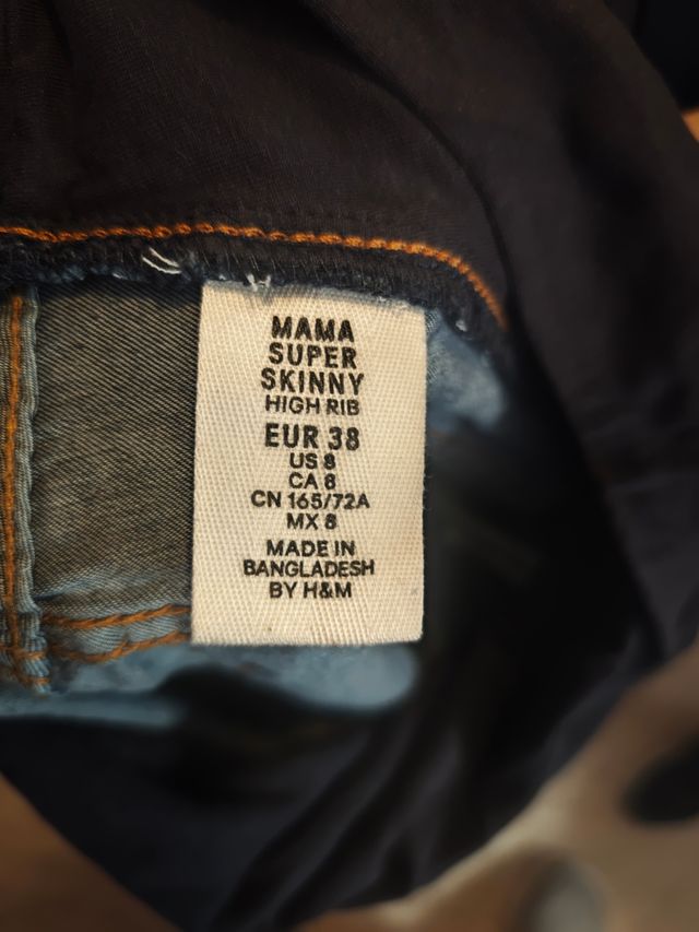Pantalones premamá - vaqueros