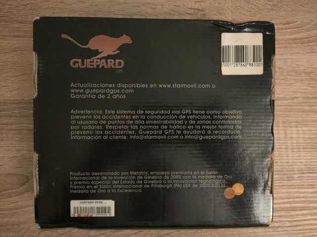 AVISADOR RADARES GUEPARD MULTIMEDIA SIN ESTRENAR