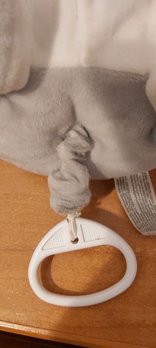 Cigüeña porta bebe