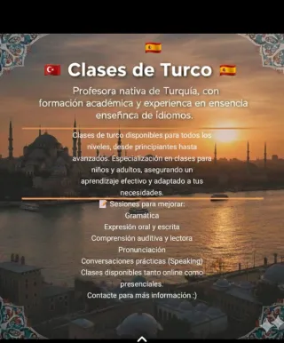 Clases de Turco
