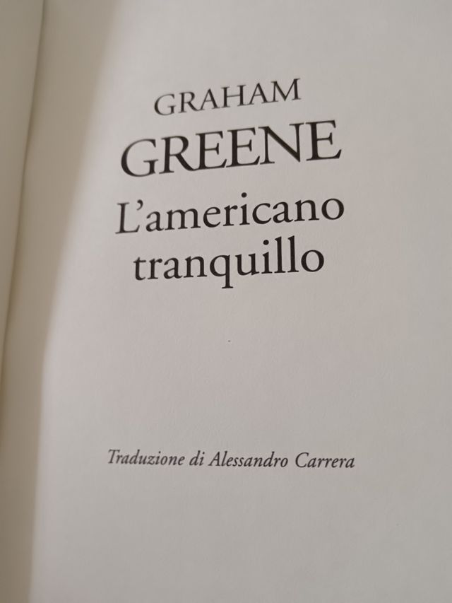 L'Americano Tranquillo - Graham Greene