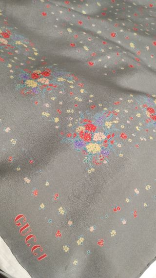 Foulard pura seta Gucci anni 60